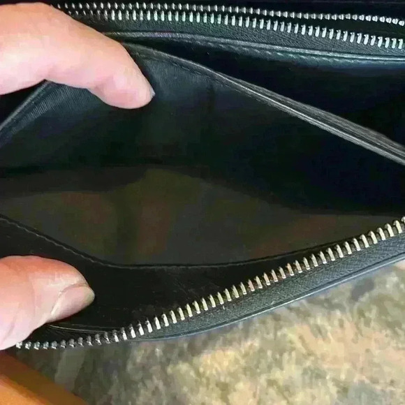 Jimmy Choo Carnaby Star Studded Zippy Wallet - Picture 7 of 9